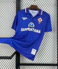 Maglia fiorentina retro - Maglia Fiorentina Home 1995/96 Retro vista frontale completa
