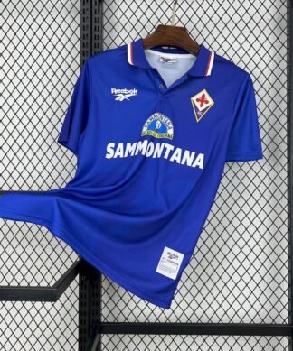 Maglia fiorentina retro - Maglia Fiorentina Home 1995/96 Retro vista frontale completa