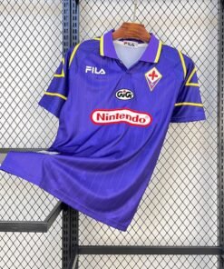 Maglia fiorentina retro - Maglia Fiorentina Home 1997/98 Retro vista frontale completa