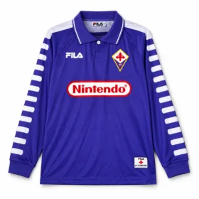 Maglia Fiorentina Retro Manica Lunga 1998/99 – vista frontale, presentazione virtuale basata sul prodotto