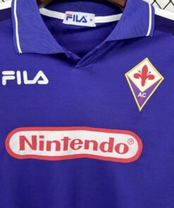 Maglia Fiorentina Home Manica Lunga 1998/99 Retro - vista 4