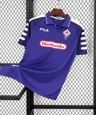 Maglia fiorentina retro - Maglia Fiorentina Home 1998/99 Retro vista frontale completa