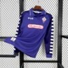 Maglia fiorentina retro - Maglia Fiorentina Home Manica Lunga 1998/99 Retro vista frontale completa