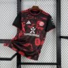 Maglia Fortuna Düsseldorf Home 2024/25 Versione Tifoso vista frontale completa