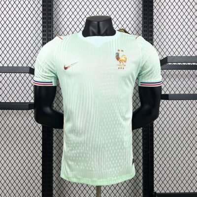 Maglia France Away 2024/25 Versione Giocatore vista frontale completa