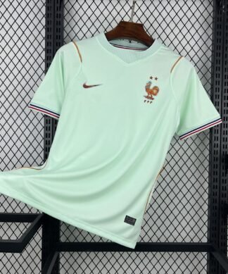 Maglia France Away 2024/25 Versione Tifoso vista frontale completa