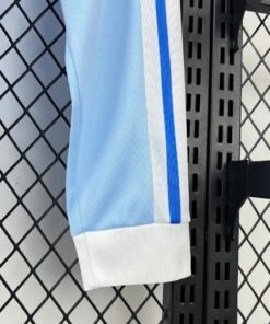 Maglia France Home Manica Lunga 2024/25 Versione Tifoso dettaglio stemma ricamato