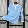 Maglia France Home Manica Lunga 2024/25 Versione Tifoso vista frontale completa