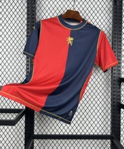 Maglia Genoa CFC Home 2025/26 Versione Tifoso vista frontale completa