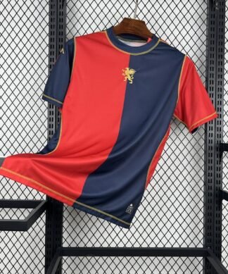 Maglia Genoa CFC Home 2025/26 Versione Tifoso vista frontale completa