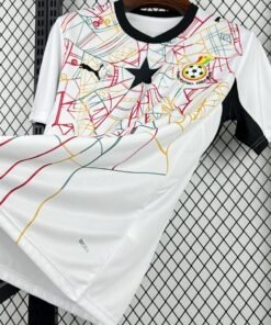 Maglia Ghana Home 2024/25 Versione Tifoso vista laterale