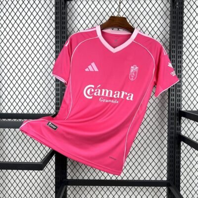 Maglia Granada Home 2025/26 Versione Tifoso vista frontale completa