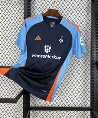 Maglia Hamburger SV Home 2024/25 Versione Giocatore vista frontale completa
