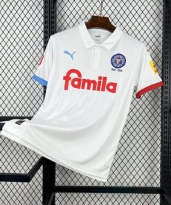 Maglia Holstein Kiel Home 2024/25 Versione Tifoso vista frontale completa