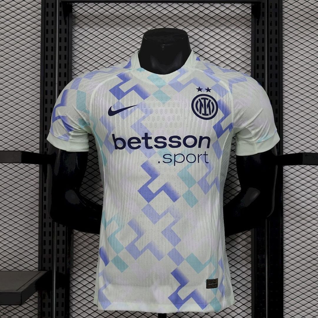 Maglia Inter Away 2025/26 Versione Giocatore vista frontale completa