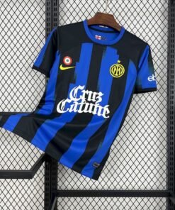 Maglia Inter Home 2023/24 Versione Tifoso vista frontale completa