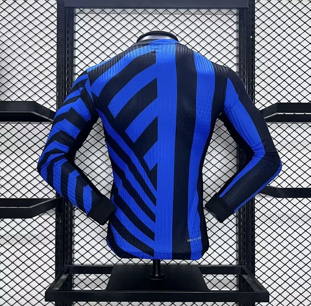 Maglia Inter Home Manica Lunga 2024/25 Versione Giocatore - vista 2