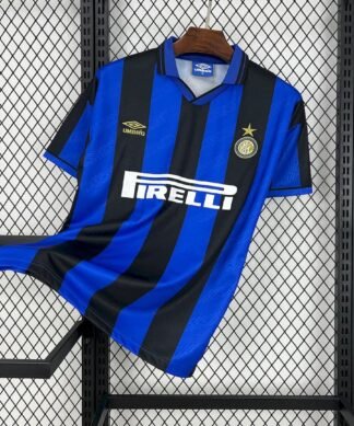 Maglia inter retro - Maglia Inter Home 1995/96 Retro vista frontale completa