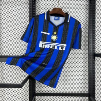 Maglia inter retro - Maglia Inter Home 1997/98 Retro vista frontale completa