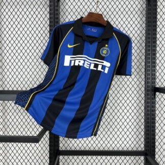 Maglia inter retro - Maglia Inter Home 2001/02 Retro vista frontale completa