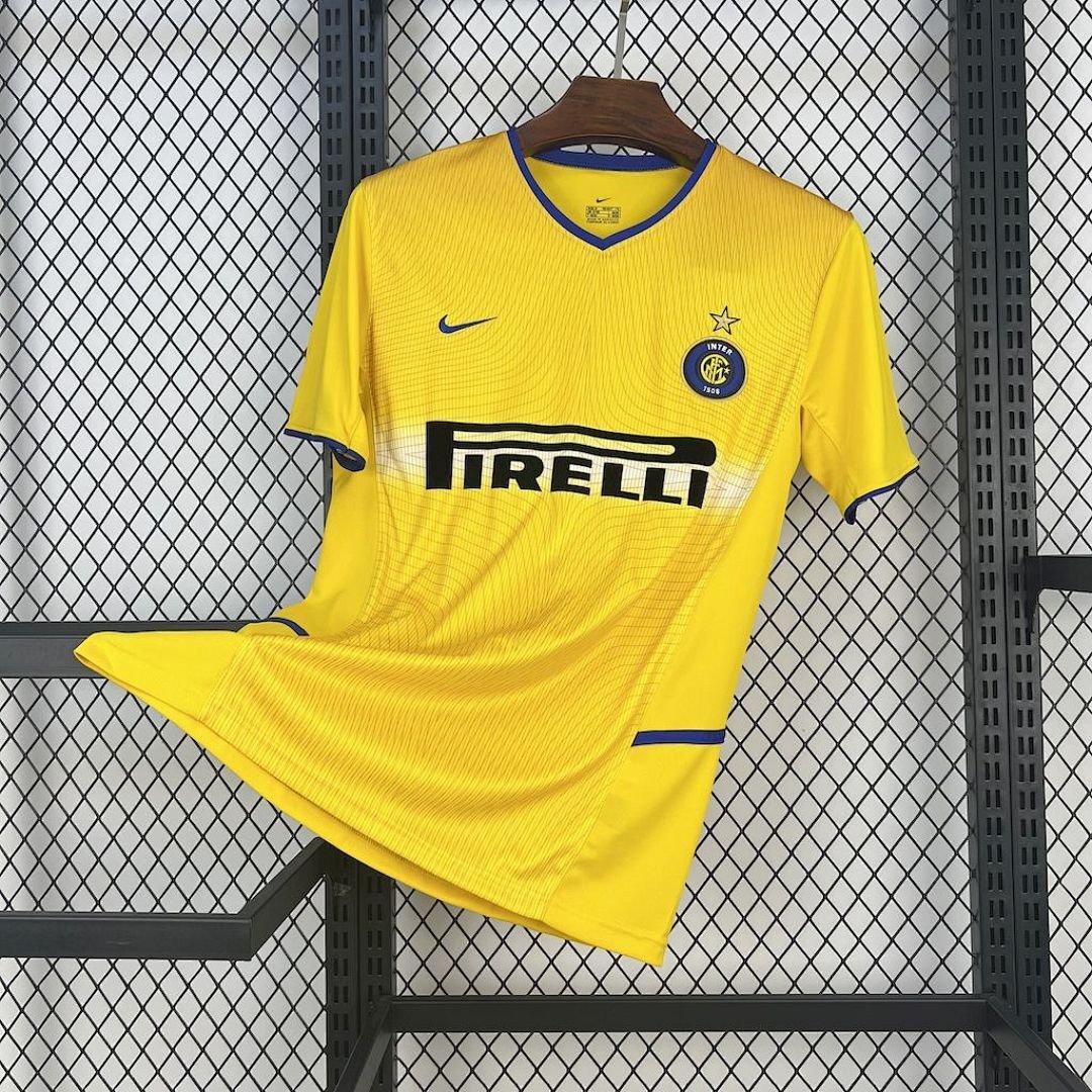 Maglia inter retro - Maglia Inter Third 2002/03 Retro vista frontale completa