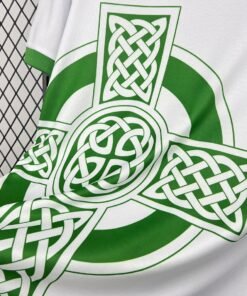 Maglia ireland celtic cross false9 retro - Maglia Ireland Celtic Cross False9 Home 2025/26 Retro vista laterale