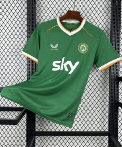 Maglia Ireland Home 2024/25 Versione Tifoso vista frontale completa