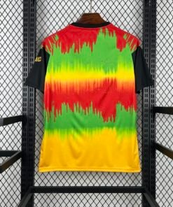 Maglia Jamaica x Bob Marley Home 2024/25 Versione Giocatore vista posteriore
