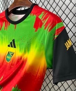 Maglia Jamaica x Bob Marley Home 2024/25 Versione Giocatore tessuto traspirante