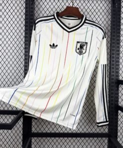 Maglia Japan Away Manica Lunga 2024/25 Versione Tifoso vista frontale completa