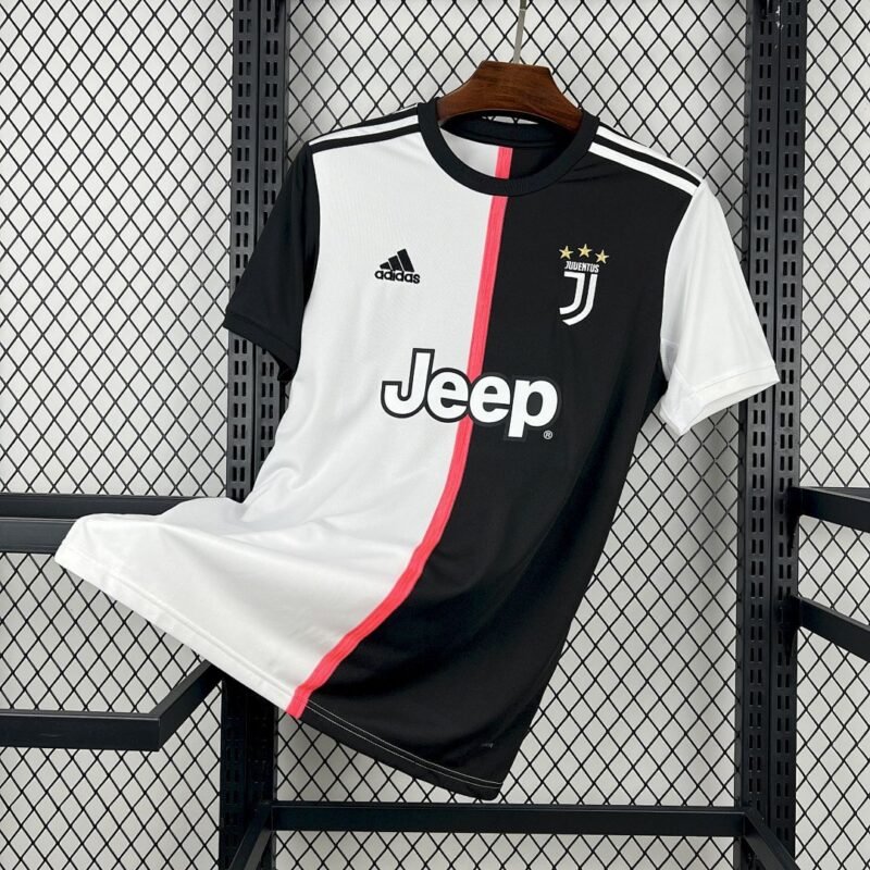 Maglia juventus retro - Maglia Juventus Home 2019/20 Retro vista frontale completa