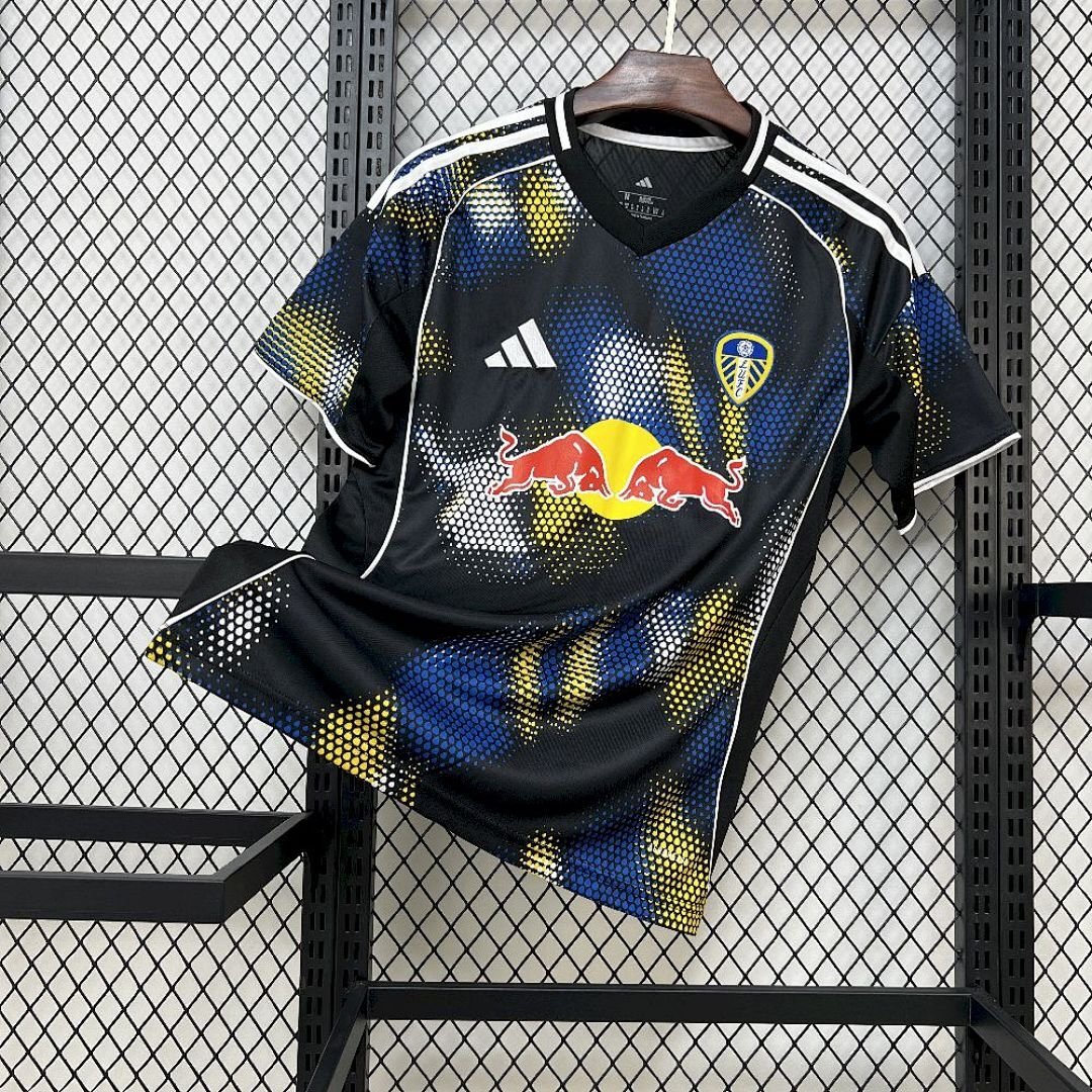 Maglia Leeds United Third 2025/26 Versione Tifoso vista frontale completa