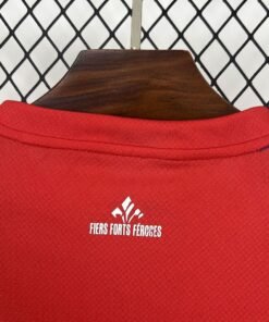 Maglia lille Home 2025/26 Versione Tifoso dettaglio stemma ricamato