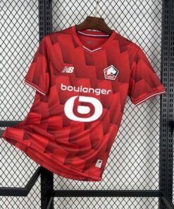 Maglia lille Home 2025/26 Versione Tifoso vista frontale completa