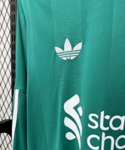 Maglia Liverpool Third Manica Lunga 2025/26 Versione Tifoso vista laterale