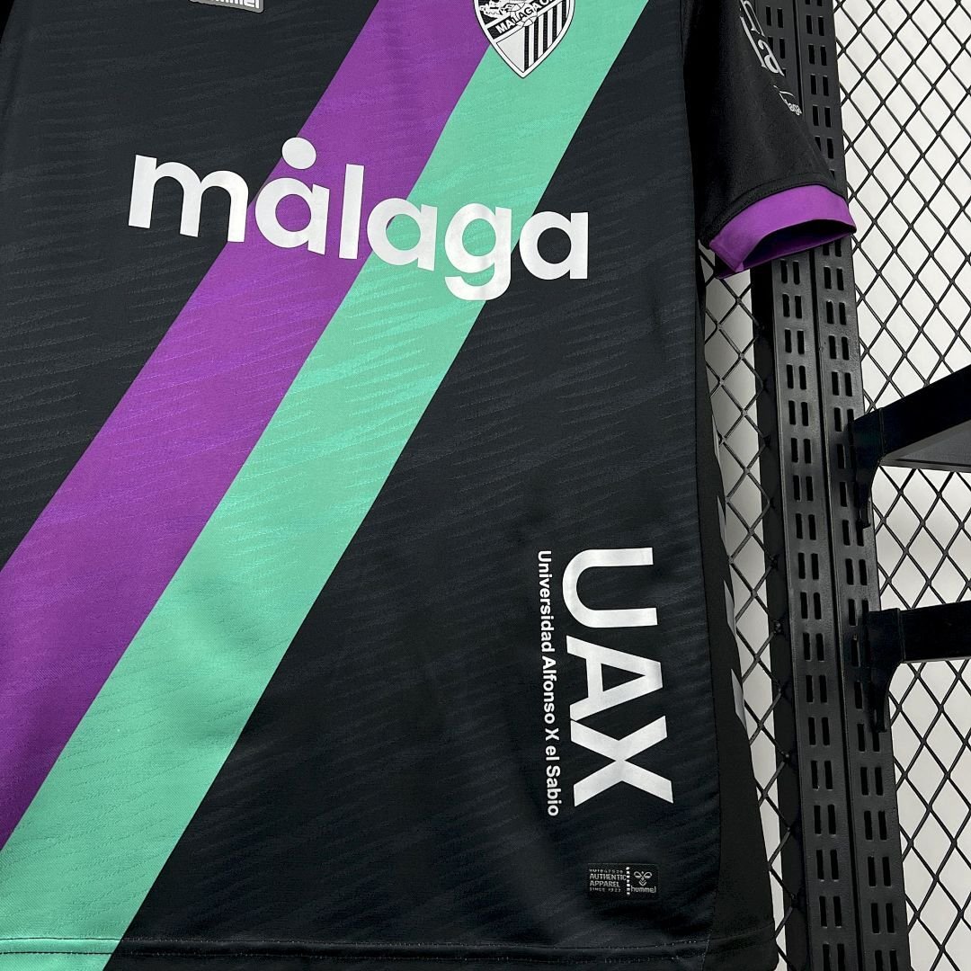 Maglia Malaga Away 2025/26 Versione Tifoso vista laterale