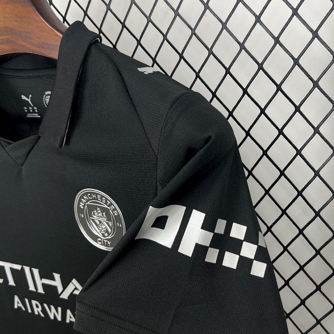 Maglia Manchester City Away 2025/26 Versione Tifoso tessuto traspirante