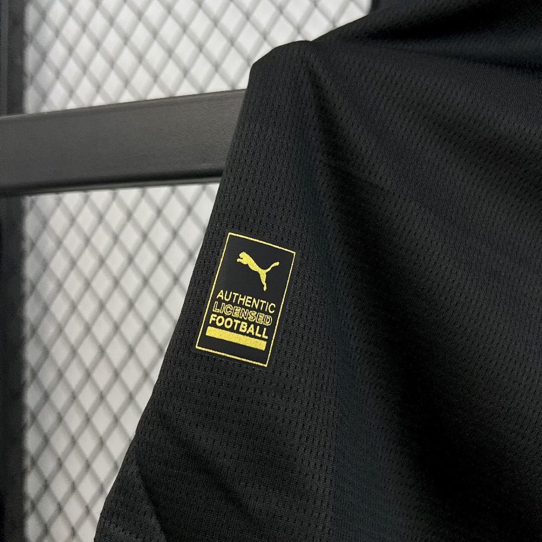 Maglia Manchester City Away Manica Lunga 2025/26 Versione Tifoso tessuto traspirante