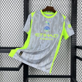 Maglia Manchester City Third 2025/26 Versione Tifoso vista frontale completa