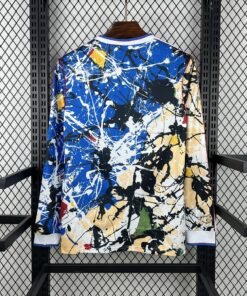 Maglia Manchester United Home Manica Lunga 2025/26 Versione Tifoso vista posteriore