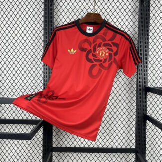 Maglia Manchester United Home 2025/26 Versione Tifoso vista frontale completa