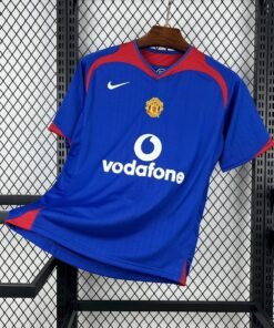 Maglia manchester united retro - Maglia Manchester United Away 2005/06 Retro vista frontale completa