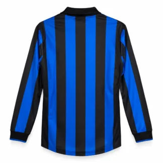 Camiseta Manga Larga Inter 1998/99 – vista posterior, presentación virtual basada en el producto