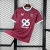 Maglia Men’s Burnley F.C. Home 2025/26 Versione Tifoso vista frontale completa