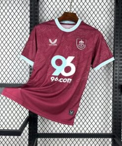 Maglia Men’s Burnley F.C. Home 2025/26 Versione Tifoso vista frontale completa