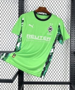 Maglia Mönchengladbach Away 2025/26 Versione Tifoso vista frontale completa