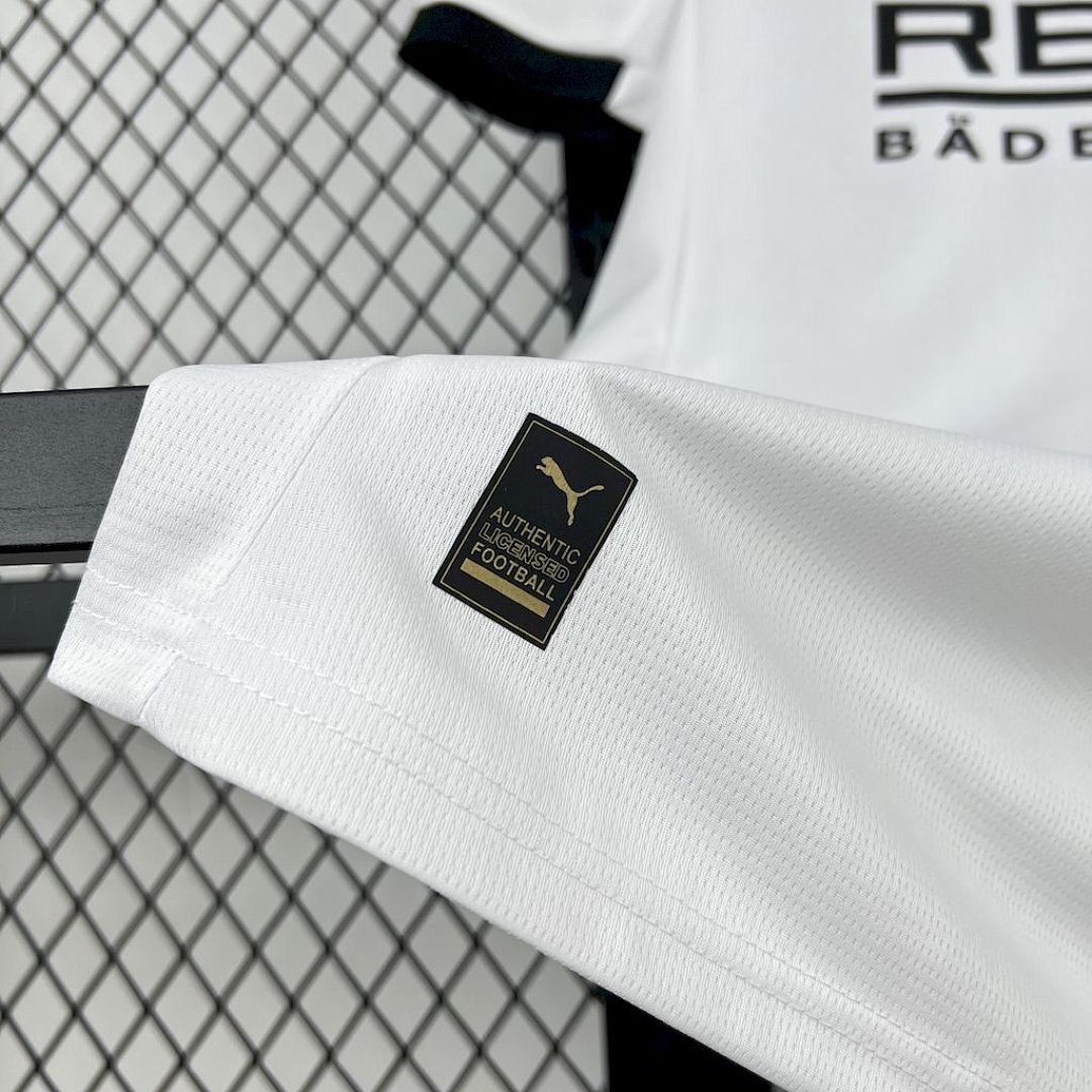 Maglia Mönchengladbach Home 2025/26 Versione Tifoso tessuto traspirante