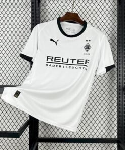 Maglia Mönchengladbach Home 2025/26 Versione Tifoso vista frontale completa