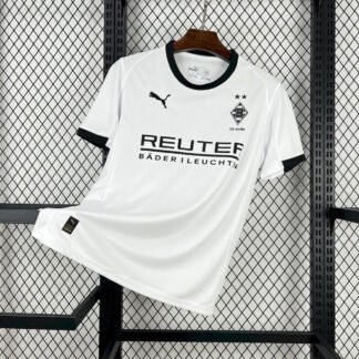Maglia Mönchengladbach Home 2025/26 Versione Tifoso vista frontale completa