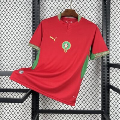 Maglia Morocco Home 2024/25 Versione Tifoso